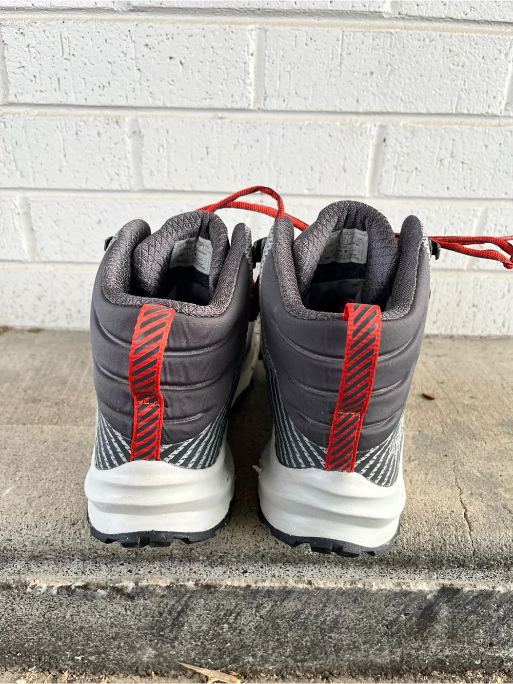 The North Face Men's Gray VECTIV Fastpack Mid Future Light Hiking Shoes